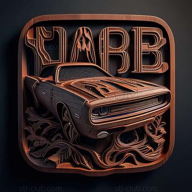 3D model Dodge Charger (STL)